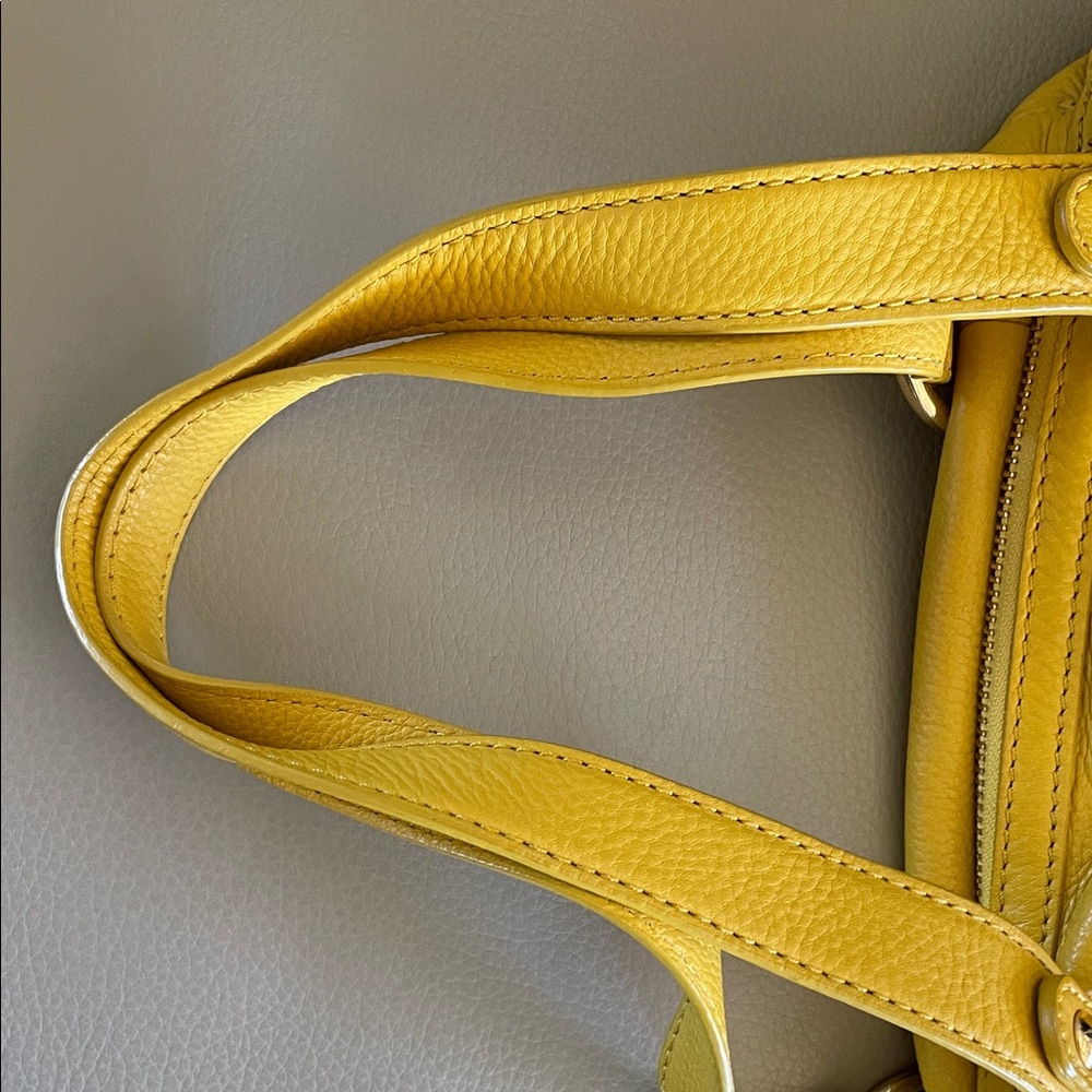Michael Kors Vibrant Yellow Handbag - Picture 12 of 16